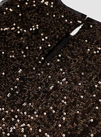 Sleeveless Sequin Top
