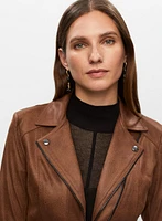 Vex - Veste style redingote en faux suède