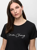 Simon Chang - Floral Motif Pyjama Set