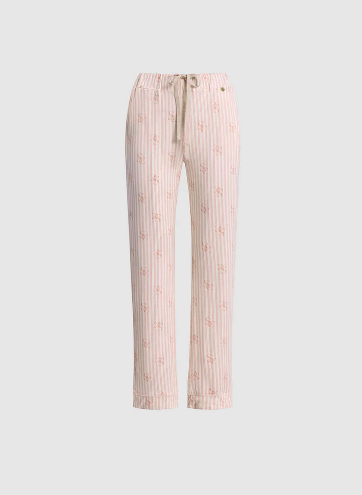 Striped PJ Set