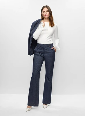 Haut à dentelle et pantalon large