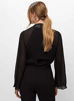 Tie Front Bolero