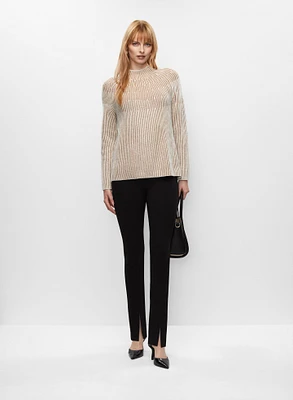 Pull tunique et pantalon droit
