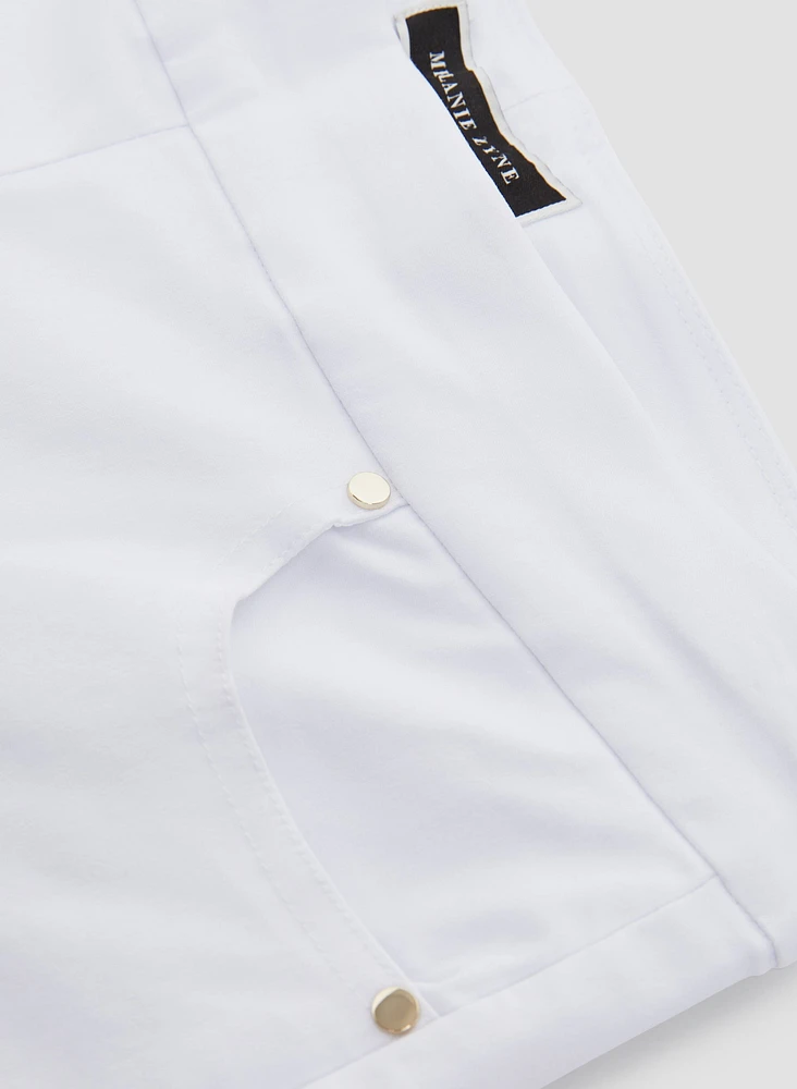 Pantalon à enfiler longueur capri