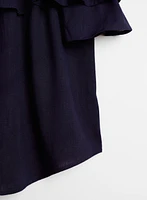 Off-the-Shoulder Ruffle Blouse
