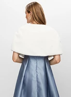 tole en fausse fourrure à broche