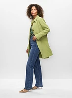 Trench en tricotine avec poches