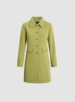 Trench en tricotine avec poches