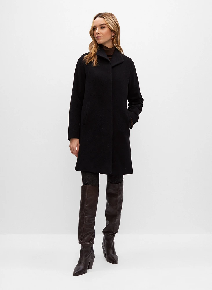 Mallia - Manteau en mélange de laine et cachemire