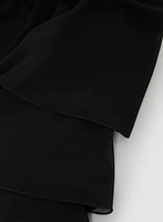 Tiered Ruffle Sleeve Top