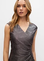 Robe effet portefeuille scintillante