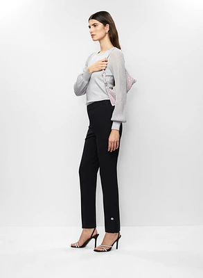 Pull ras-du-cou et pantalon étroit