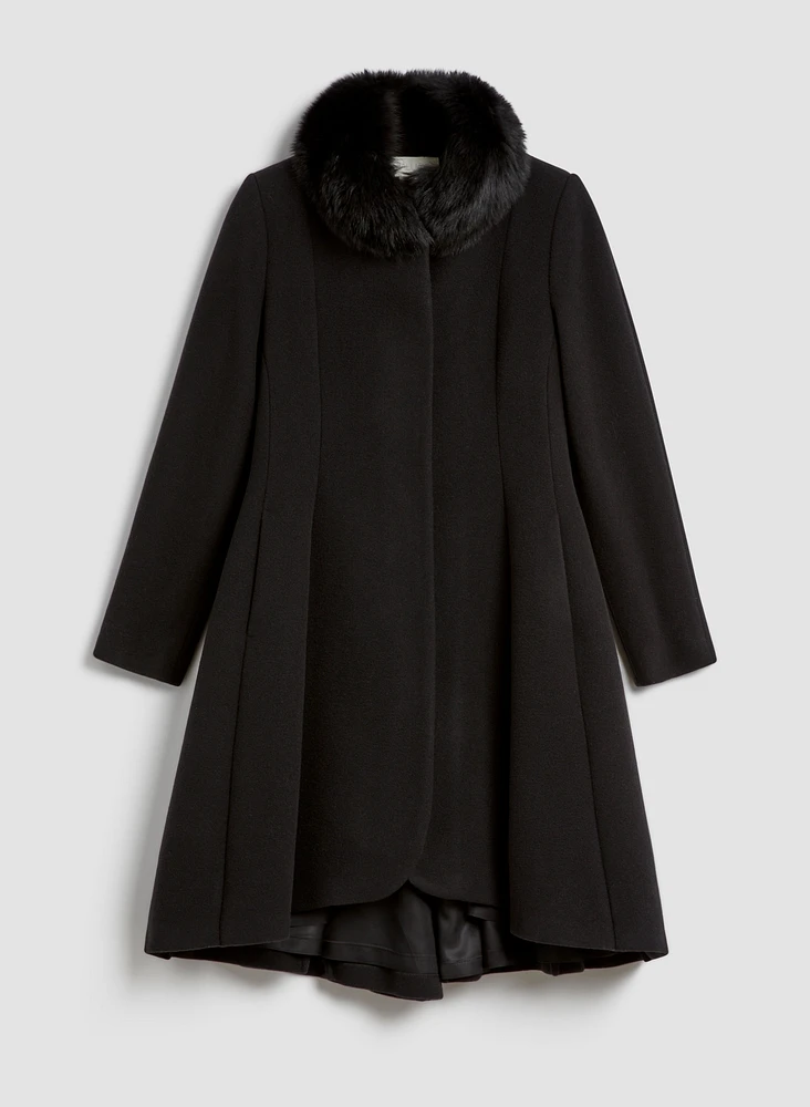Mallia - Manteau en mélange de laine et cachemire