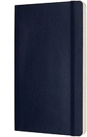 Moleskine Classic Notebook, Large, Ruled, Sapphire Blue