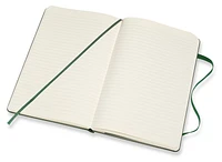 Moleskine Notebook, Large, Ruled, Myrtle Green, Hard (5 x 8.25)