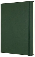 Moleskine Notebook, Extra Large, Ruled, Myrtle Green, Hard Cover (7.5 x 9.75)