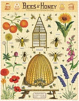 Cavallini & Co - Bees & Honey 1000 Piece Jigsaw Puzzle