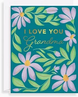 Mother's Day Greeting Card - Grandma Floral