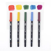 Tombow Watercolor Set ¿ Complete Kit with Dual Brush Pens, Water Brush, and Accessories