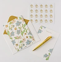 Les Fleurs Parisiennes Luxury Thank You Card Set