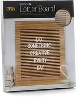 Wooden Letter Board