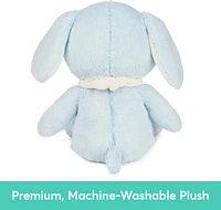 Baby GUND Sustainable Puppy Plush Stuffed Animal Made from Recycled Materials For Babies and Newborns Blue/Cream, 13"