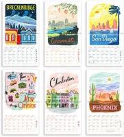 2025 Seedlings US Cities Wall Calendar