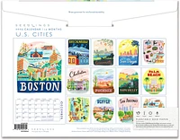 2025 Seedlings US Cities Wall Calendar