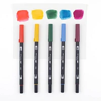 Tombow Watercolor Set ¿ Complete Kit with Dual Brush Pens, Water Brush, and Accessories