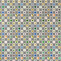 Checkered Icon Stone Wrapping Paper