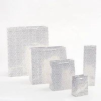 Gold Foil Flurry Small Gift Bag