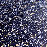 Silver Dot and Star Handmade Paper