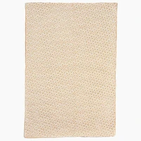 White Gold Blossoms on Dove Grey Handmade Paper