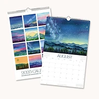 2025 Mountain Watercolor Art Wall Calendar