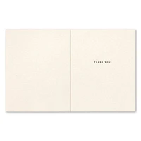 Happiness and Gratitude Thank You Card