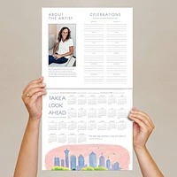 2025 Seedlings US Cities Wall Calendar