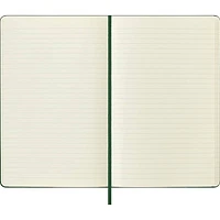 Moleskine Notebook, Large, Ruled, Myrtle Green, Hard (5 x 8.25)