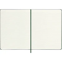 Moleskine Notebook, Extra Large, Ruled, Myrtle Green, Hard Cover (7.5 x 9.75)