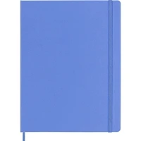 Moleskine Classic Notebook, Extra Large, Ruled, Hydrangea Blue, Hard Cover (7.5 X 9.75)