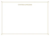 Double Loop Frame I Stationery