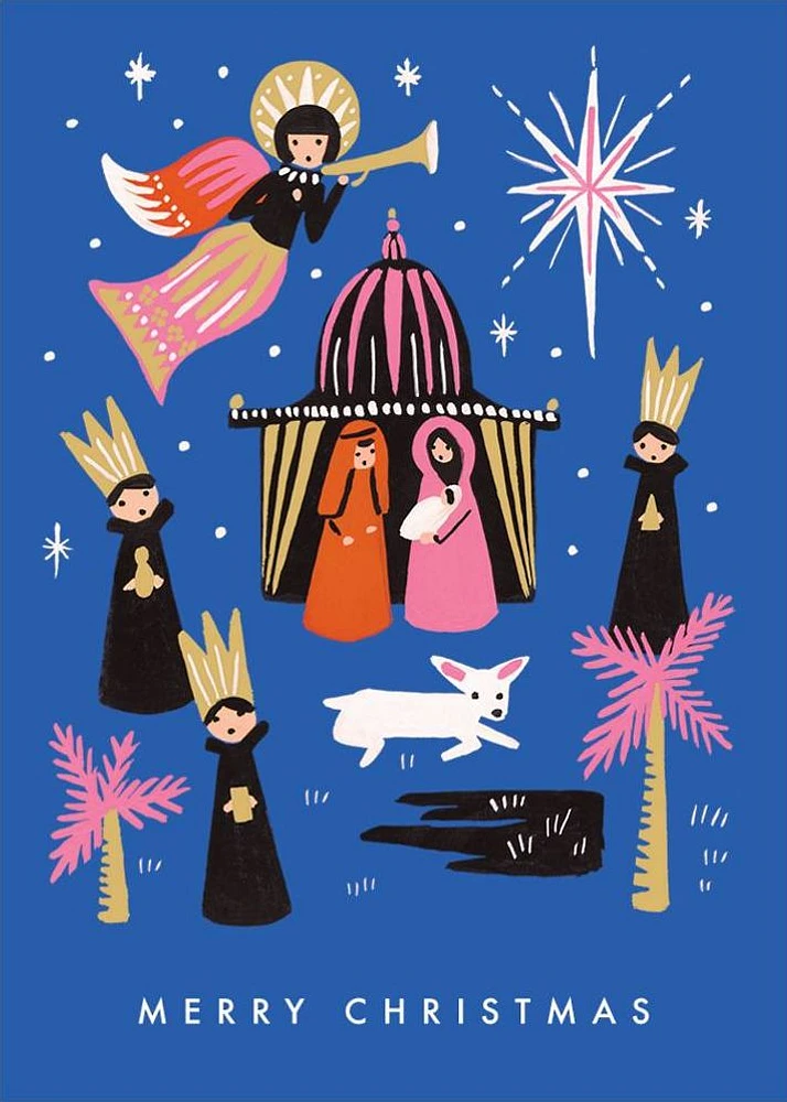 Felt Noel Card