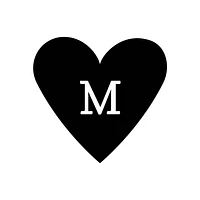 Filled Heart Stamp Plate