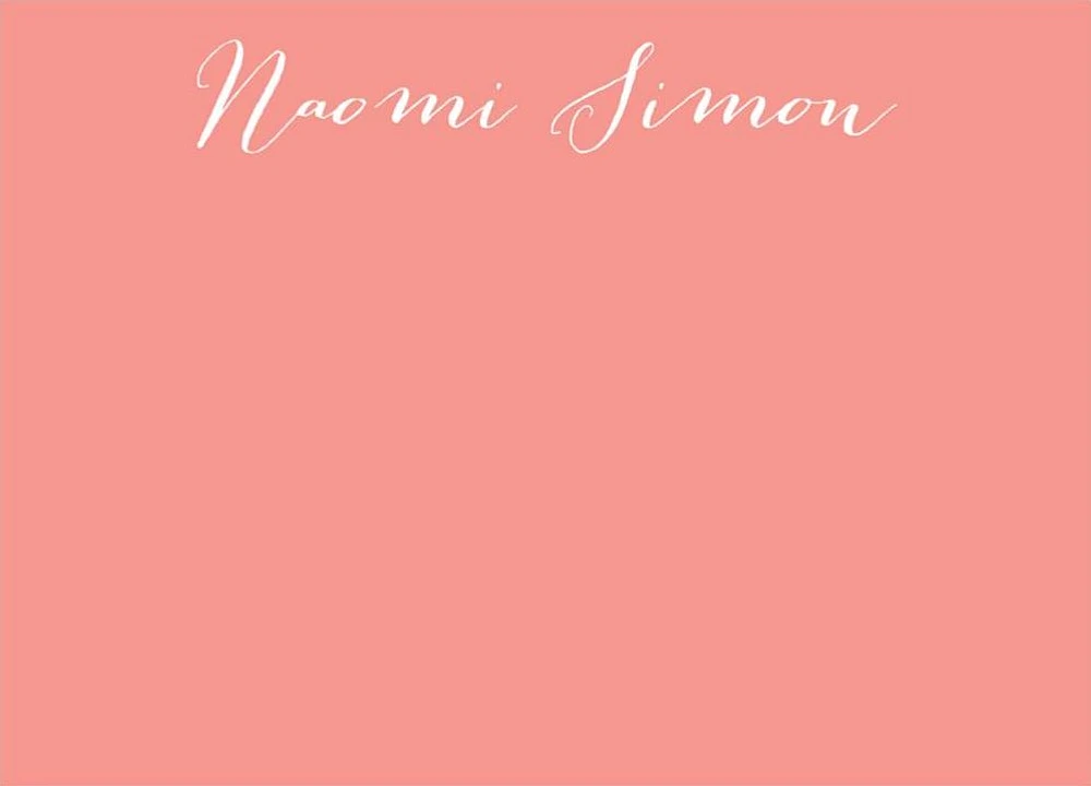 Bombshell Reversed A6 Stationery