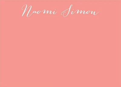 Bombshell Reversed A6 Stationery