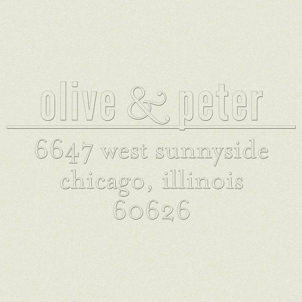 Bold Ampersand Custom Embosser Plate