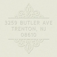 Ornate Custom Embosser Plate