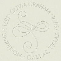 Flourish Custom Embosser Plate