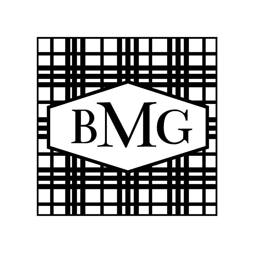 Monogram Cross-Hatch Custom Stamp