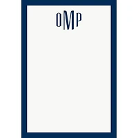 Border Monogram Personalized Notepads