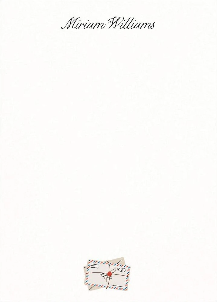 Stack of Letters Stationery